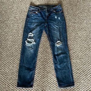 Trendy, comfortable jeans. Never worn.